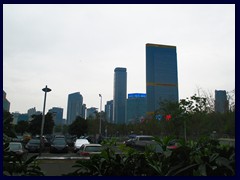 Skyline of Tianhe district